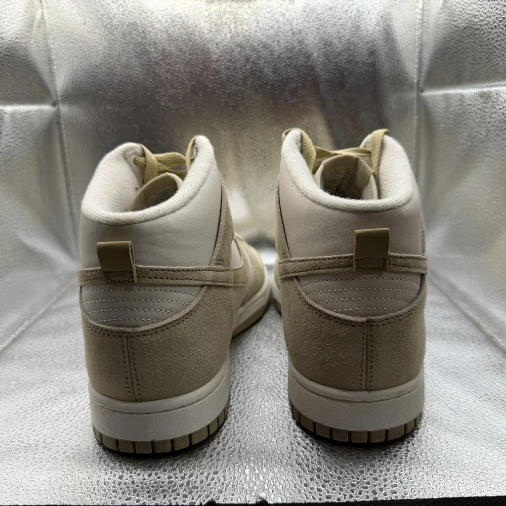 Size 10.5 Nike Dunk Hi‎ Retro PRM Phantom/Limestone-Sail Mens Shoes DQ7679-001